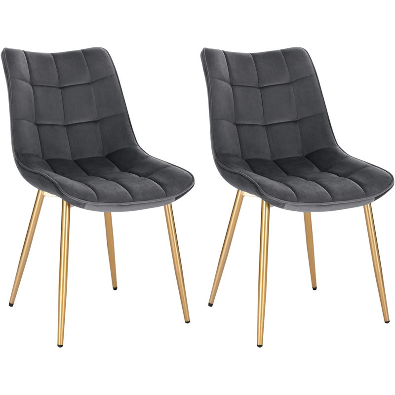 Stalnaker Upholstered Dining Chair, Gray