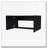 Black Kitchen Wall Cabinet with 2 Doors-185902272
