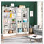 Bibliothèque à 6 niveaux avec rangement pour salon, bureau, chambre à coucher-121082569-121082567