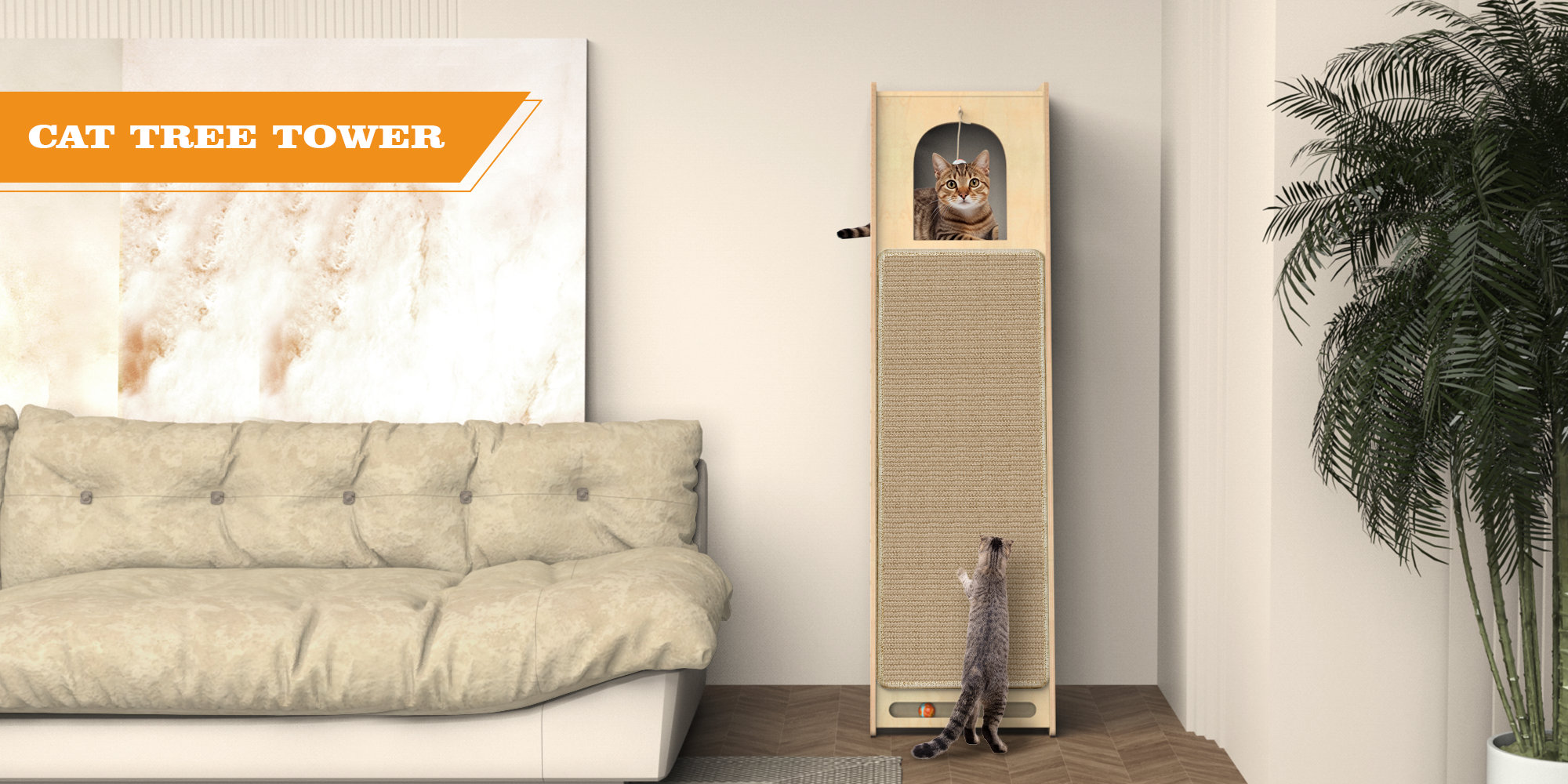 Cat Tree Tower