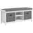 Kasean Linen Upholstered Storage Bench,wood