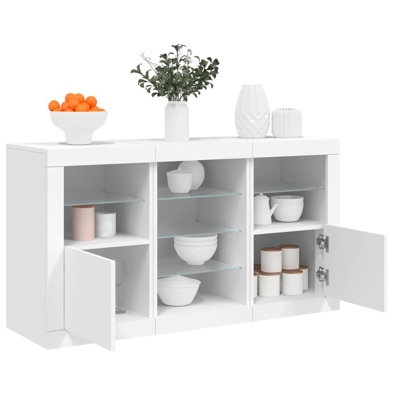 Azariyah 123cm Sideboard, White