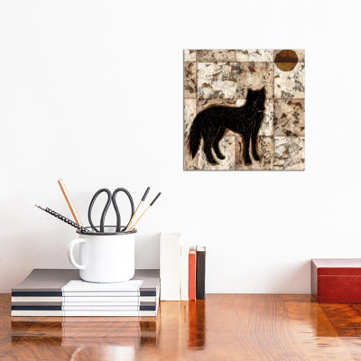 Wolf 1 Piece Wrapped Canvas Wall Art