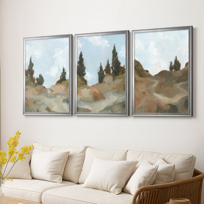 Toile de randonnée West Fourche I - Toile tendue avec châssis sur mesure - 3 pièces