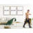 Mid Century Modern Boho 3 Piece Floater Frame Graphic Art Set on Canvas-79731442-79731441