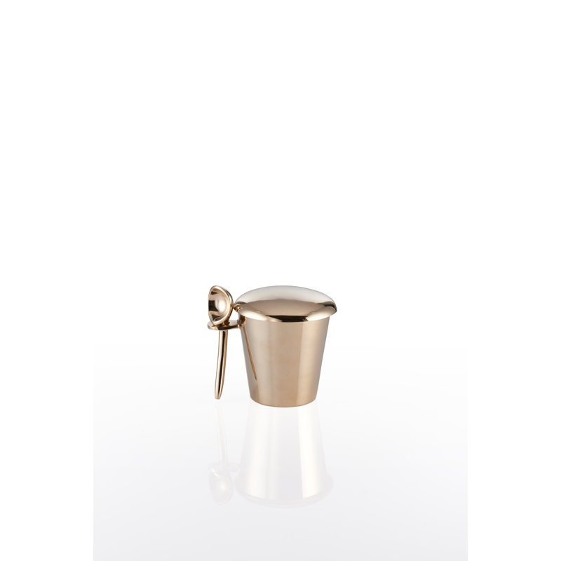 Pint Ice Cream Server Dining Bowl, Gold