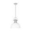 Luminaire suspendu 1 lumière avec tige Bryceton-107150037-107150031