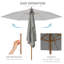 250cm Market Parasol-1161272138