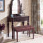 Nahome Genuine Leather Upholstered Bench with Flip Top-1441260882