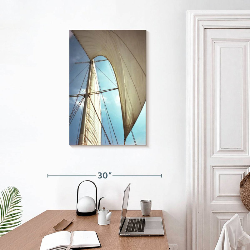 Senne Sails Cathedral, 30" H x 20" W