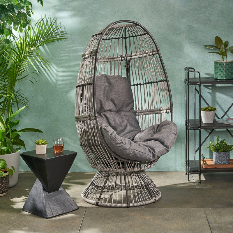 FAUTEUIL PIVOTANT RESEDA, Taupe, Gris
