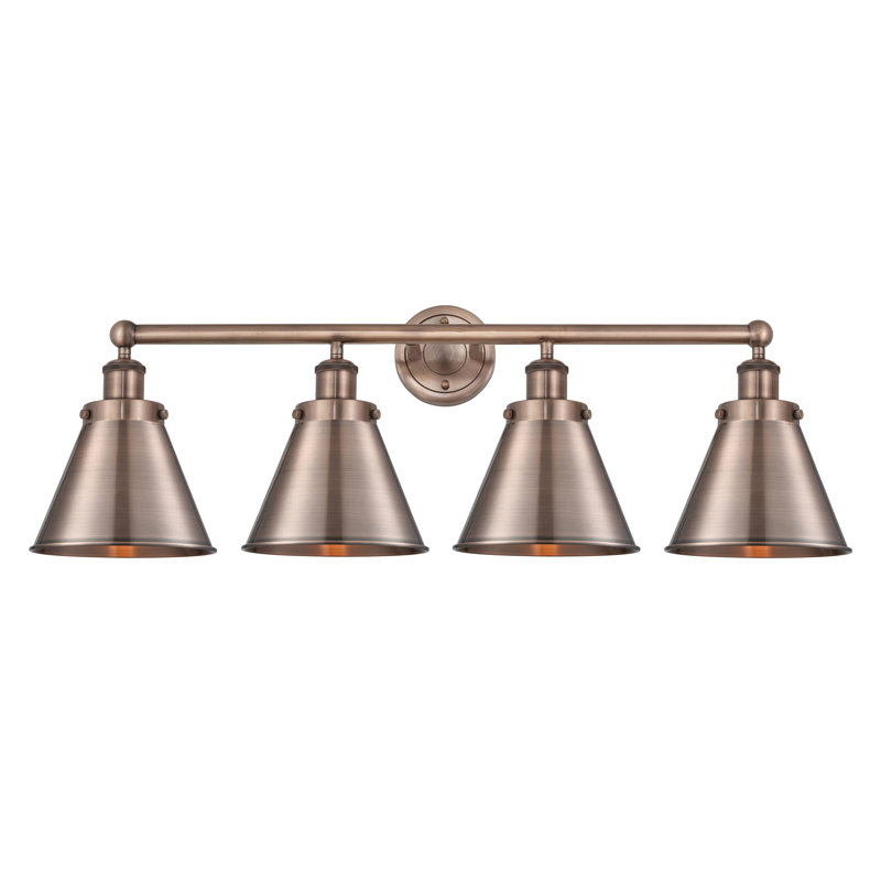 Stengel 4 - Light Dimmable Vanity Light, Antique Copper, Antique Copper