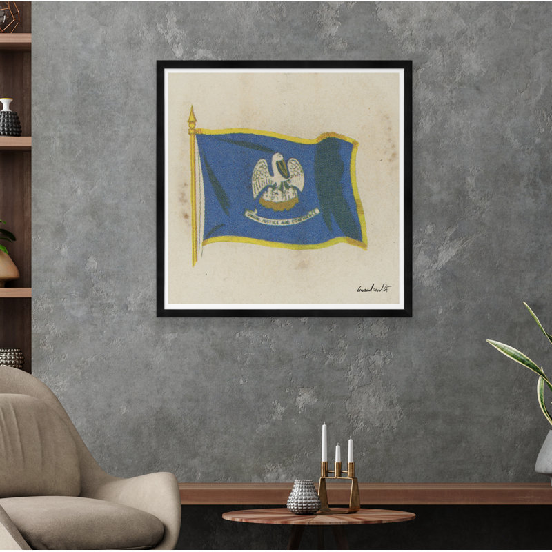 Louisiana Print, Black