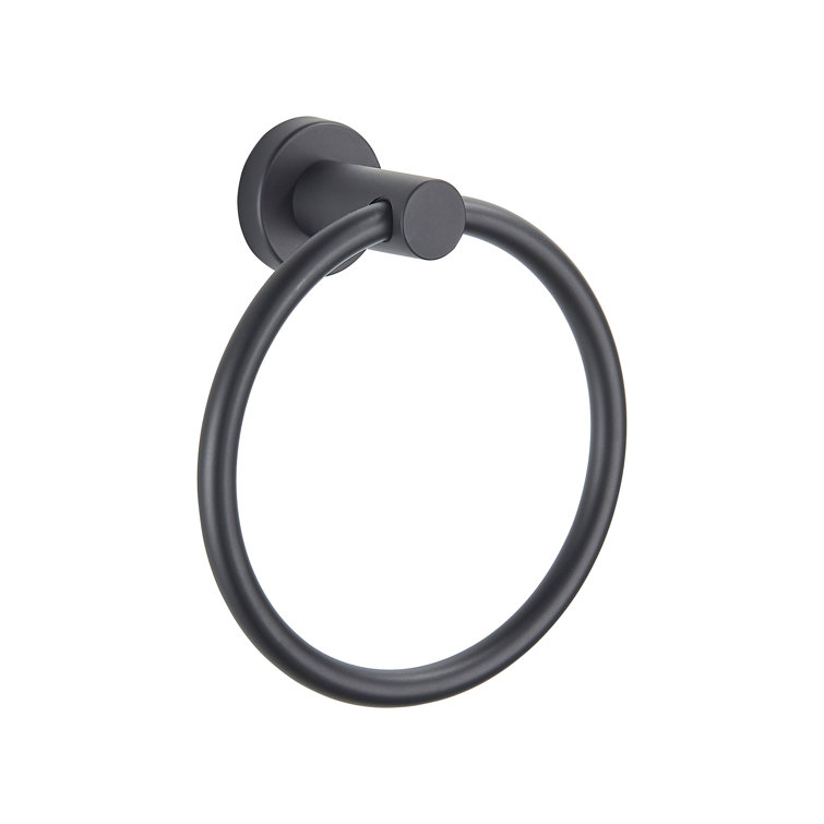 Wall Mounted Towel Ring With Installation Hardware