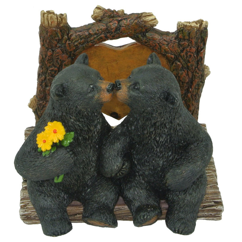 Kissing Bears Napkin Holder
