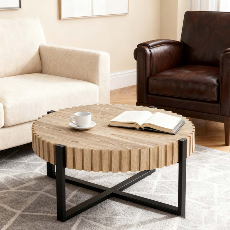 Table basse ronde