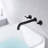 SUMERAIN High Flow Bathtub Faucet,  Extra Long Spout Double Handle Wall Mounted Tub Filler-64613514-92914149