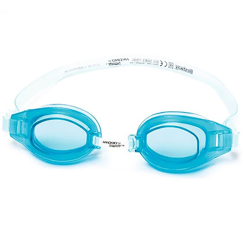 Lunettes de natation Hydro-Swim Wave, turquoise, Turquoise / blanc