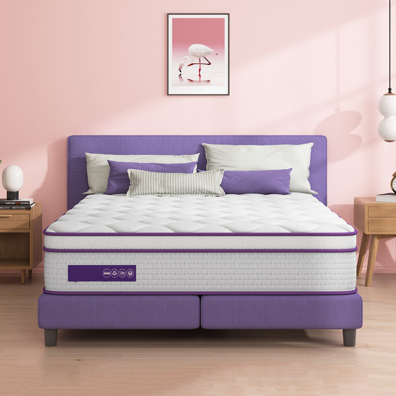 Matelas hybride en mousse viscoélastique 10 pouces, Double