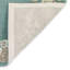Tapis touffeté à la main en polyester vert / beige-50552031