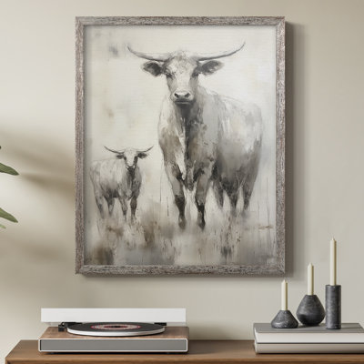 ANIMALS Series CCXCVI, reproduction encadrée - bois massif