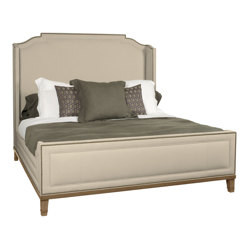Michael Weiss Pennington King Bed, Tuck Linen, Hampton, Yes