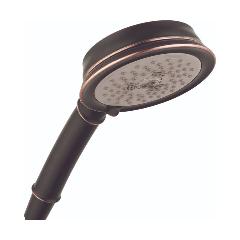 Pomme de douche à 3 jets Croma C 100, Bronze huilé