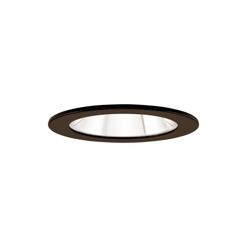 Garniture encastrée de douche 4 po, Bronze