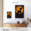 Chat et lune