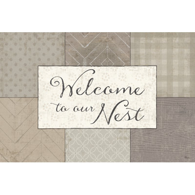 Country Collage III by Pela Studio - Wrapped Canvas Textual Art