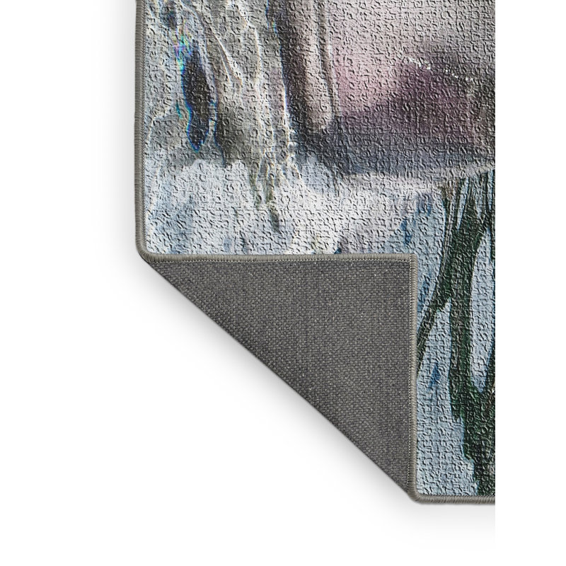Tapis 3 zones grise dauphin, Rectangle 5 pi x 7 pi