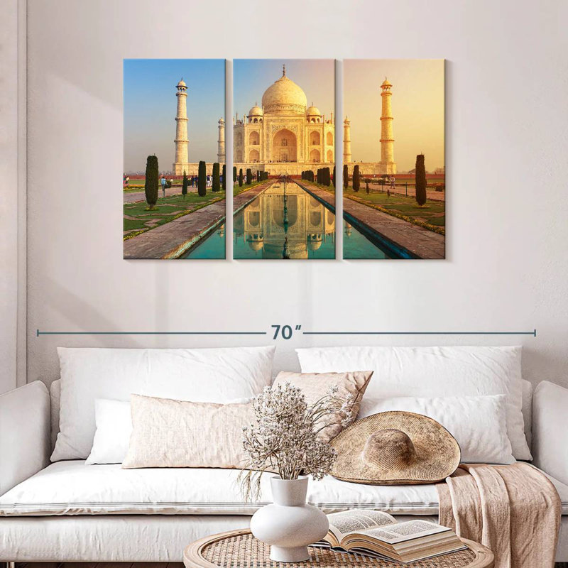 Adella Taj Mahal Reflection, 28" H x 45" W