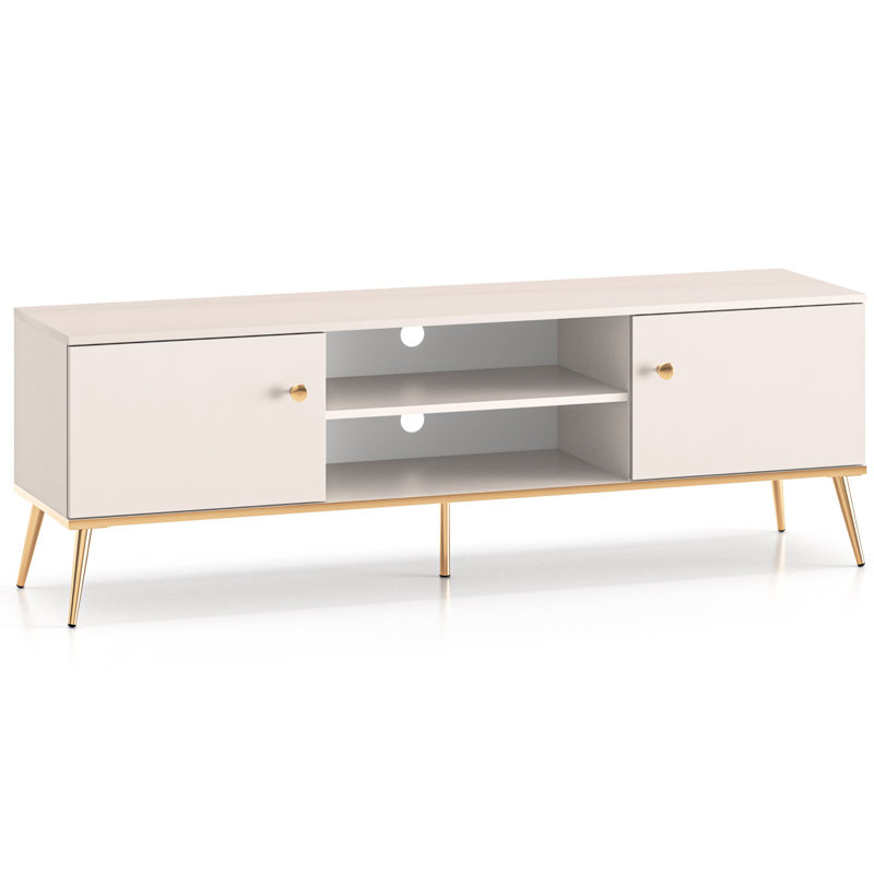 TV-LOWBOARD Darrby 160 cm, Taupe