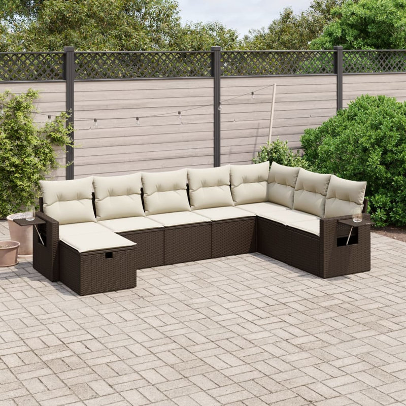 Ensemble de canapé de jardin Vidaxl