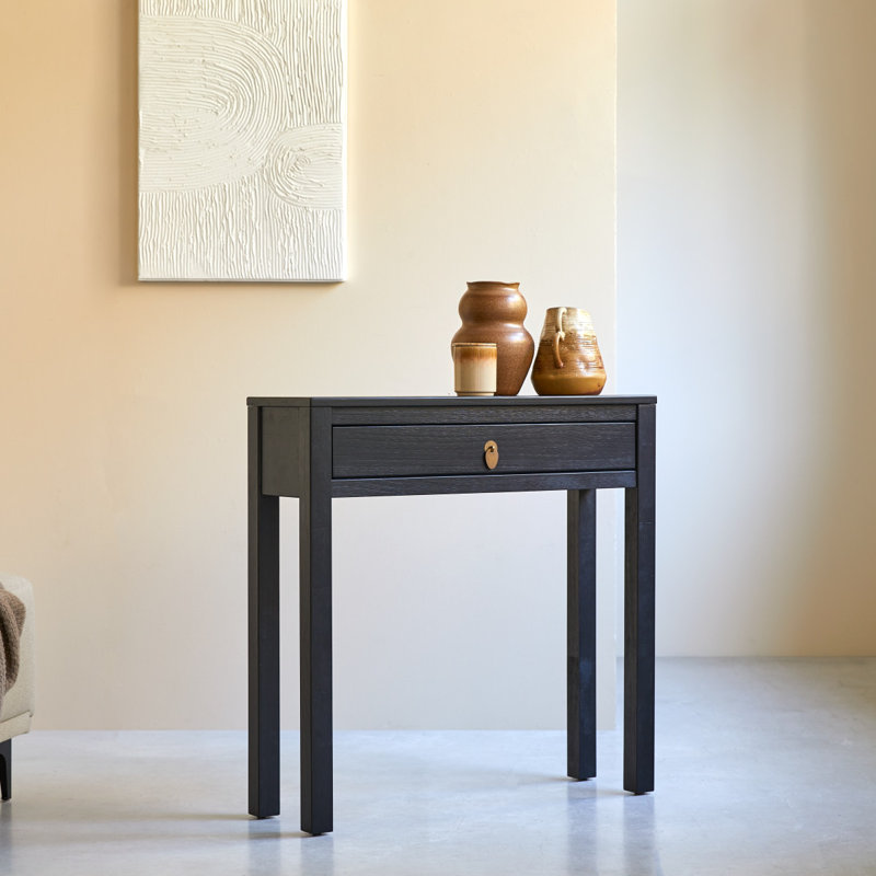 Zenaka 31.5'' Solid Wood Console Table
