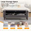 Banc de rangement en velours avec accoudoirs Minaal-98855691-113033315