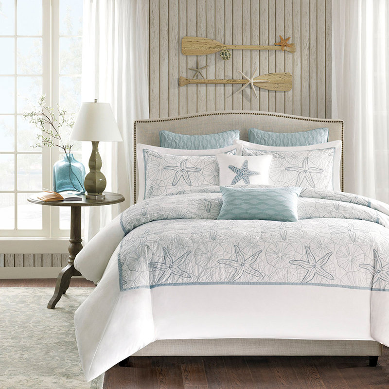 Maya Bay Coastal Cotton Duvet Cover