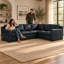 Madison Heirloom Quality LAF Sofa in Buttery Soft 100% Top Grain Leather, Made to Order-284448133