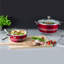 SQ Professional Metallic 5 - Piece Non-Stick Aluminium Cookware Set- Induction Ready-569156540