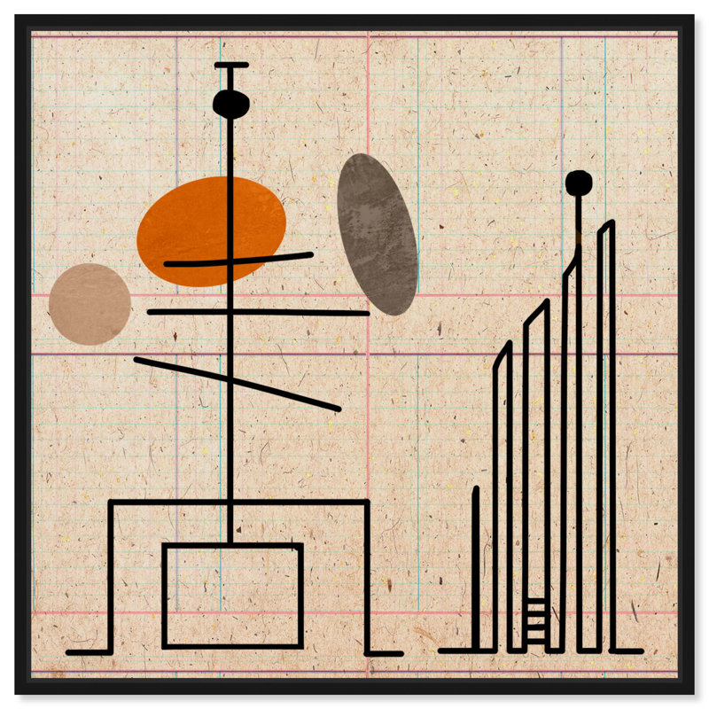 Malabares - cadre flottant, impression sur toile, Toile encadrée noire, H 40 po x l 40 po