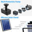 Pompe de fontaine solaire avec tube DIY
