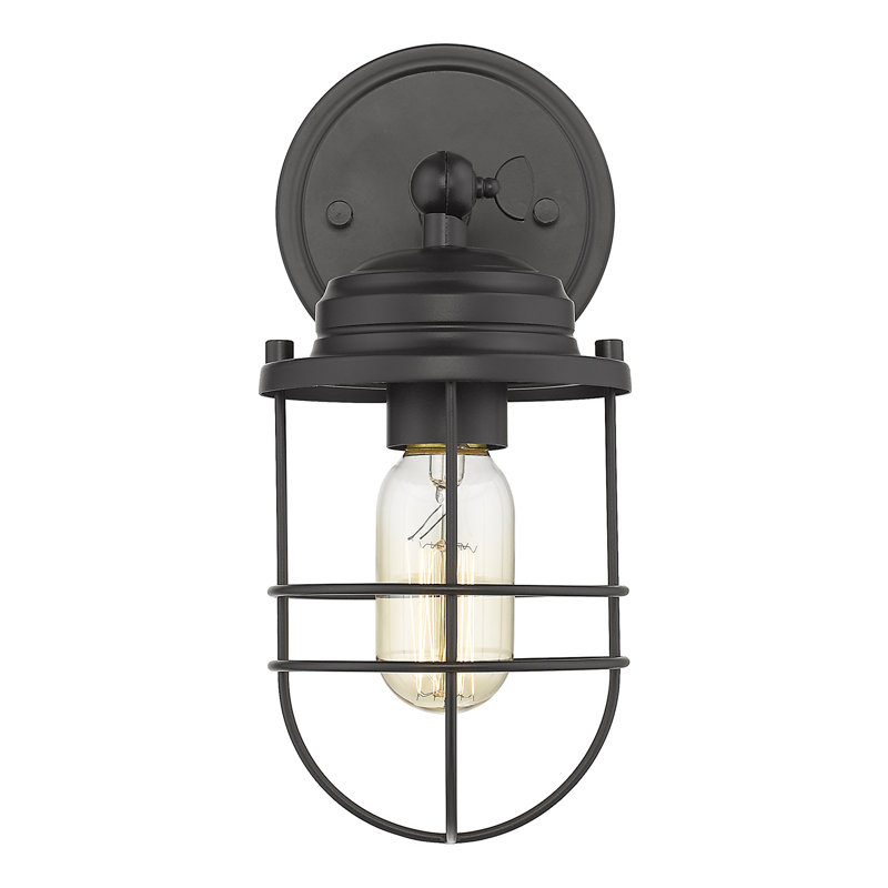Lylah Steel Spotlight, Matte Black
