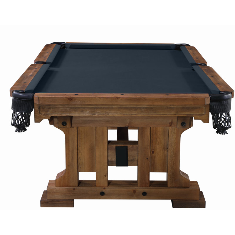 Colorado Slate Pool Table with Professional Installation Included, 7', Titanium, Yes
