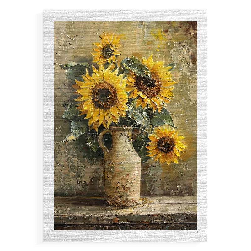 Série FLORAL dxiv - impression sur toile seulement - non encadrée, H 36 po x l 24 po