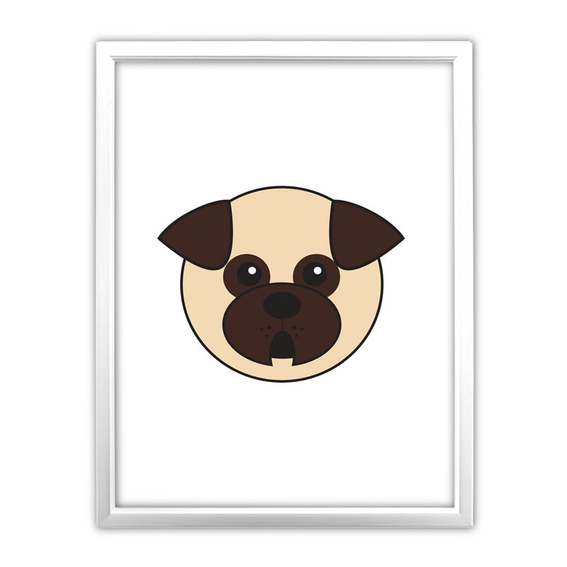 Single Picture Frame Print, White