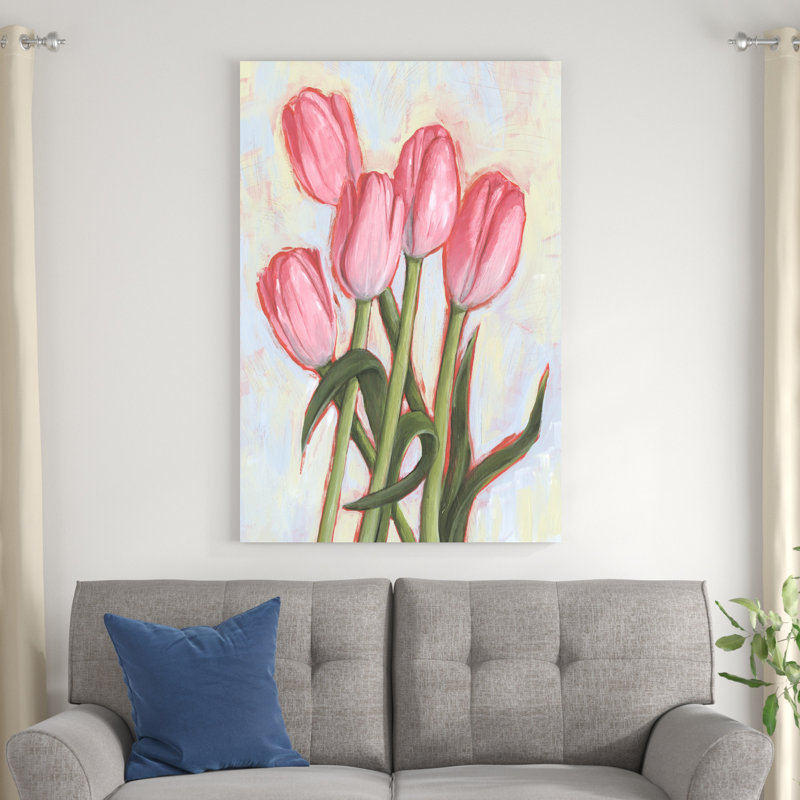Tulipe Peppy I, H 48 po x l 32 po x P 1 po