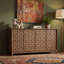 Valdean 60' Wide Sideboard Buffet with Solid Wood Legs and Adjustable Shelves-1607494719