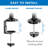 Universal 2 Screen Desk Mount