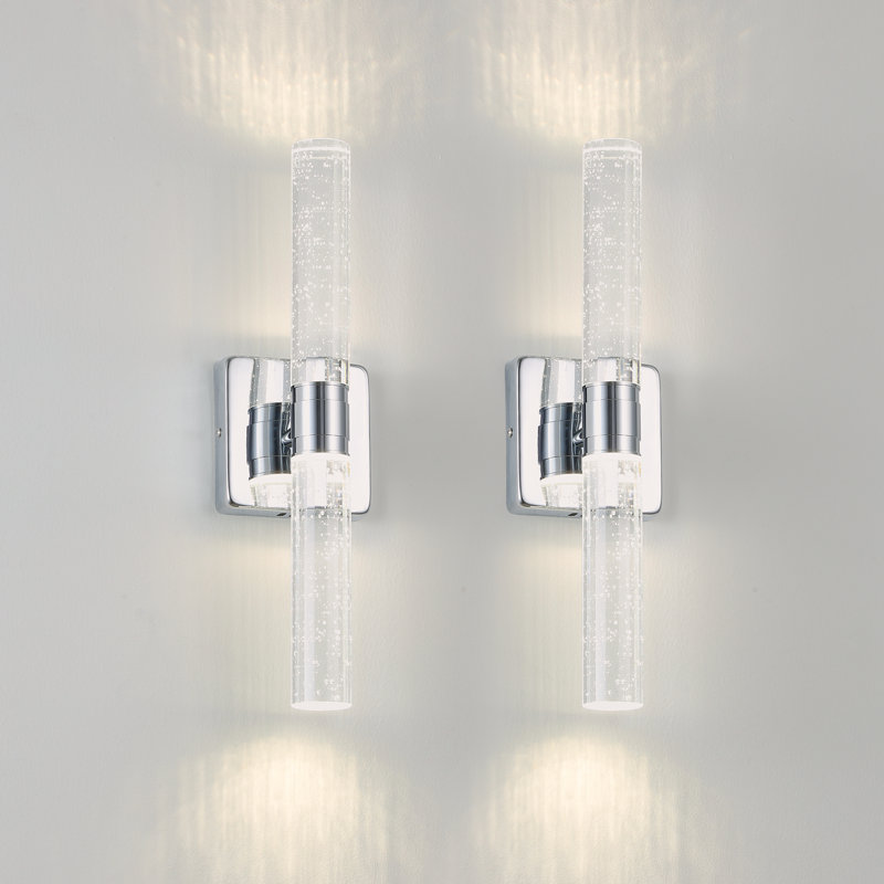 Ciccio 2-pack Bubble Crystal Wall Sconce