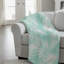 Couverture en velours de coton Waving Palms-126492655-126492659